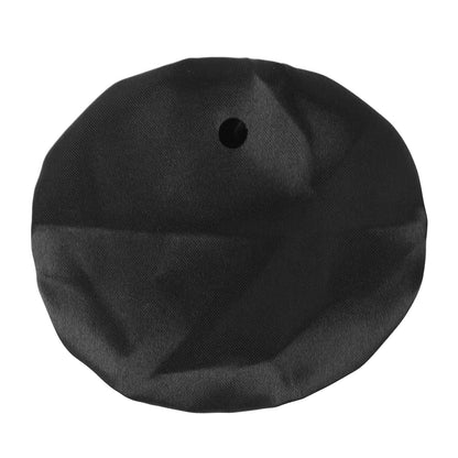 ya 26 Black Universal Drink Cover With Straw Hole Spiking Prevention Reuseable