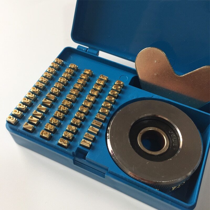 Heat Stamping Alphabet Set Heat Press Machine FR900 770 Alphabet Set Date Coding
