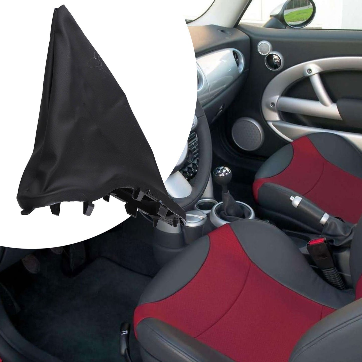 ya 5 8.7 Premium Hand Brake Gaiter for for BMW for for MINI Cooper R50 Series 2001 2008 Vehicles