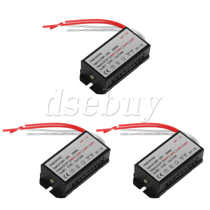 ya 14 3 Pieces AC 110V to 12V Lamp Power Supply for Spotlight 80W