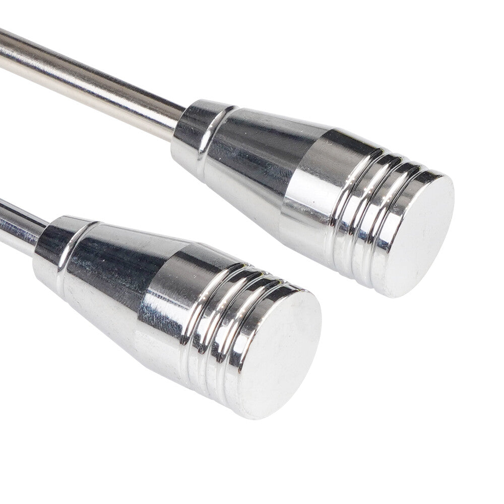 ya 12 5.22 Column Shifter Turn Signal Lever Hazard Tilt Kit Aluminum for GM 1967-94 Silver-