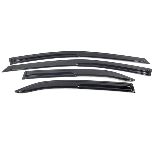 ya 4 6.17 Tape-on Rain Guard Window Visor Vent Shade Deflector for 2018-2024 for Toyota for Camry