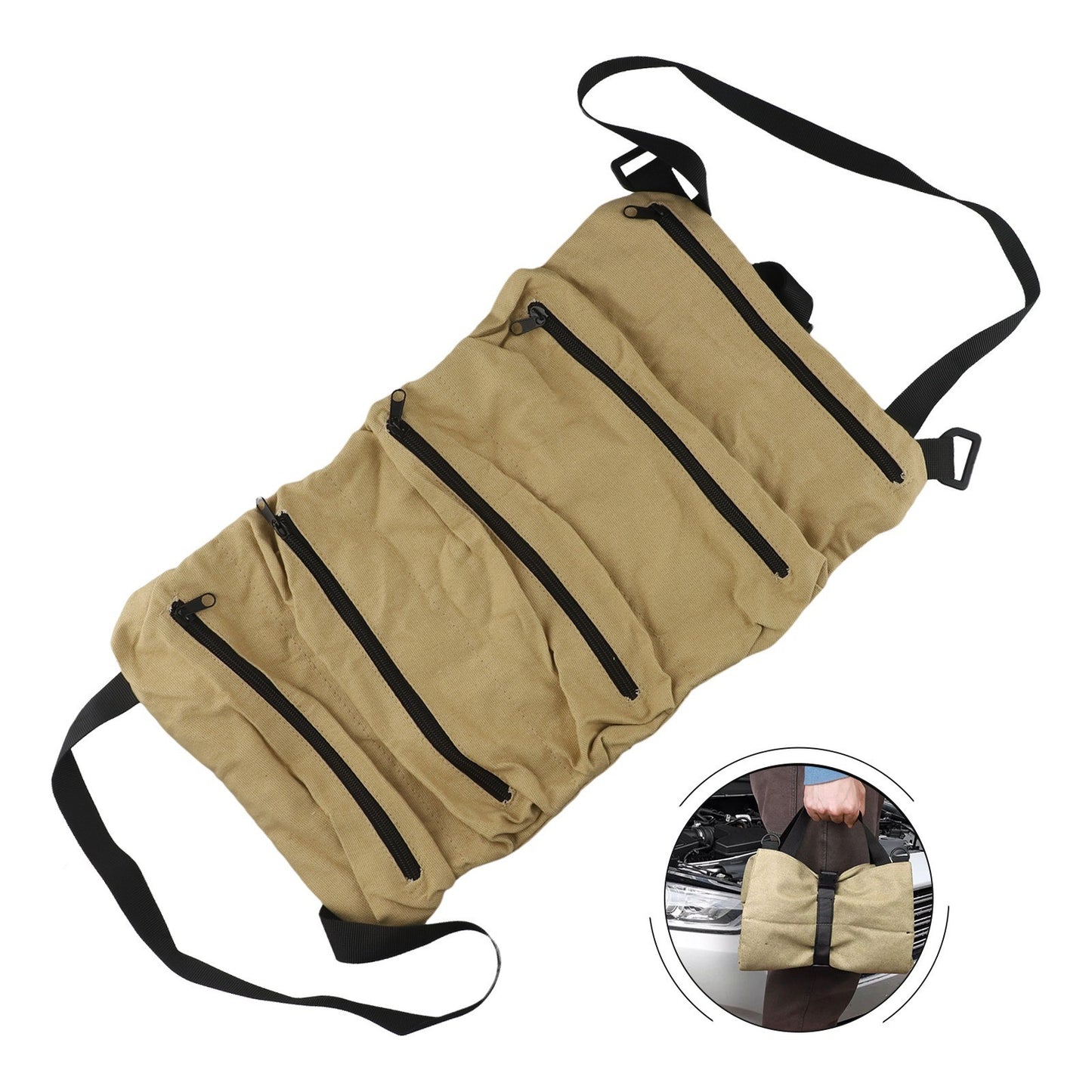 ya 26 Tool Organizer 5 Pocket Tool Bag Water Resistant High-Quality Material