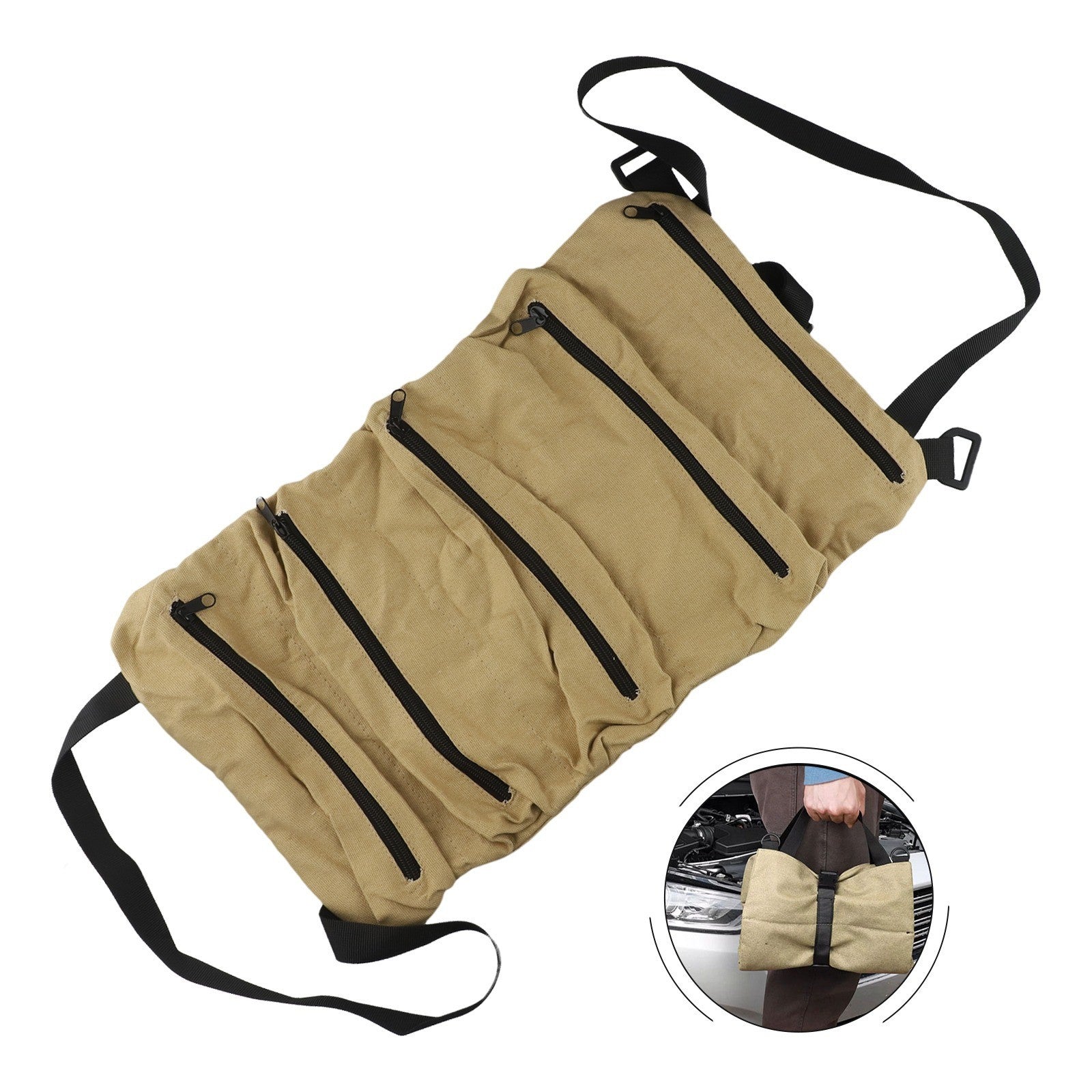 ya 26 Tool Organizer 5 Pocket Tool Bag Water Resistant High-Quality Material