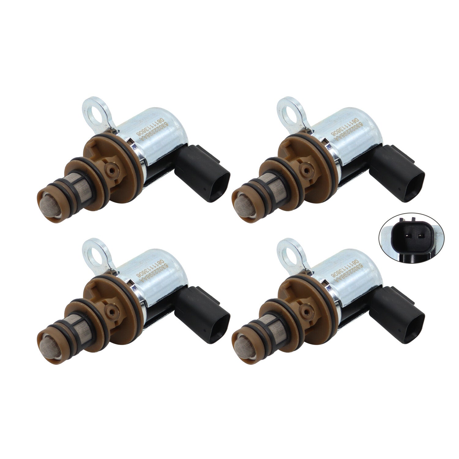 ya 1 8.5.1 4 Pieces Engine Multi-displacement Solenoid Valve for Dodge for Ram 1500 5.7 53022298AA