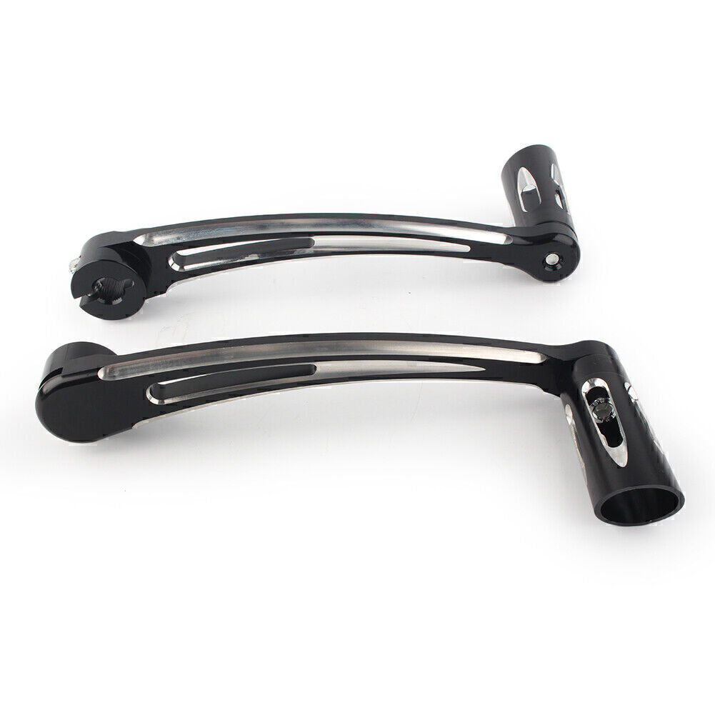 ya 5 8.7 Heel Toe Shift Lever W/ Shifter Pegs Fit 1997-2016 for Harley Touring FLH/T