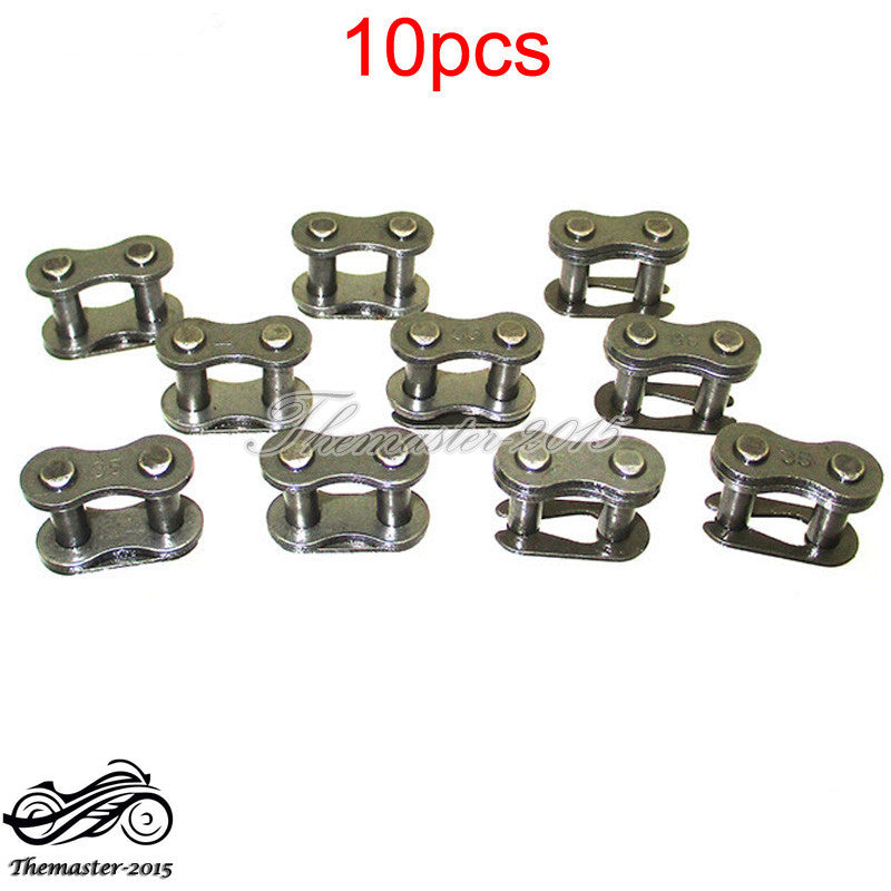ya 2 6.26.2 10pcs #35 Master Chain Link For Baja Doodle Bug Motovox for Mini Bike Go Kart