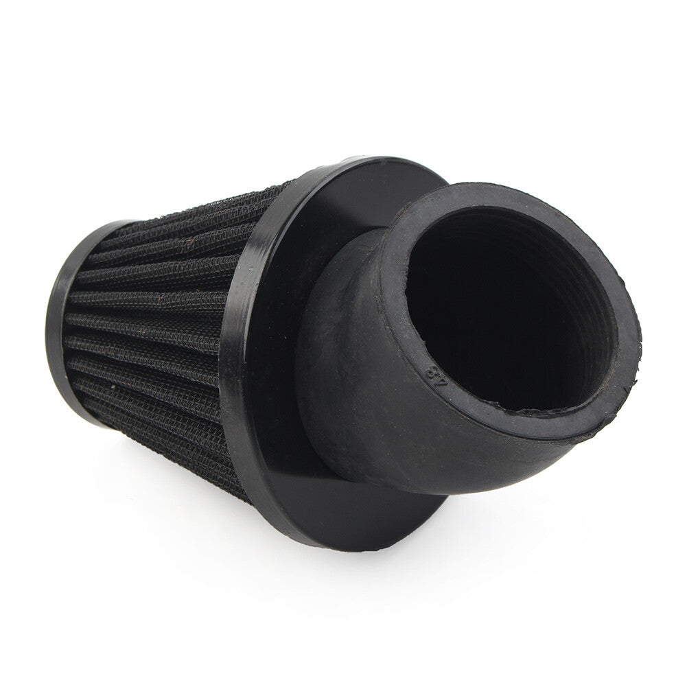 ya 5 8.7 48mm Air Intake Filter Cleaner Rubber Bend Inlet Stainless Steel Mesh