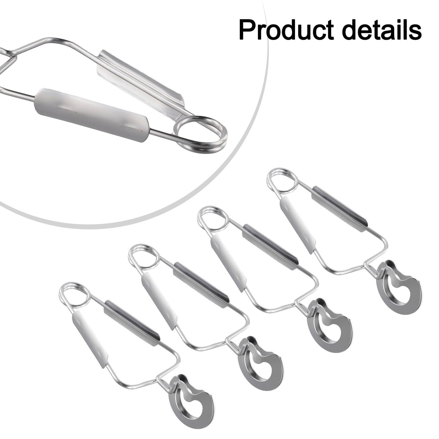ya 26 Fine Material Escargot S il Tongs Set of 4 Stainless Steel Kitchen Tools