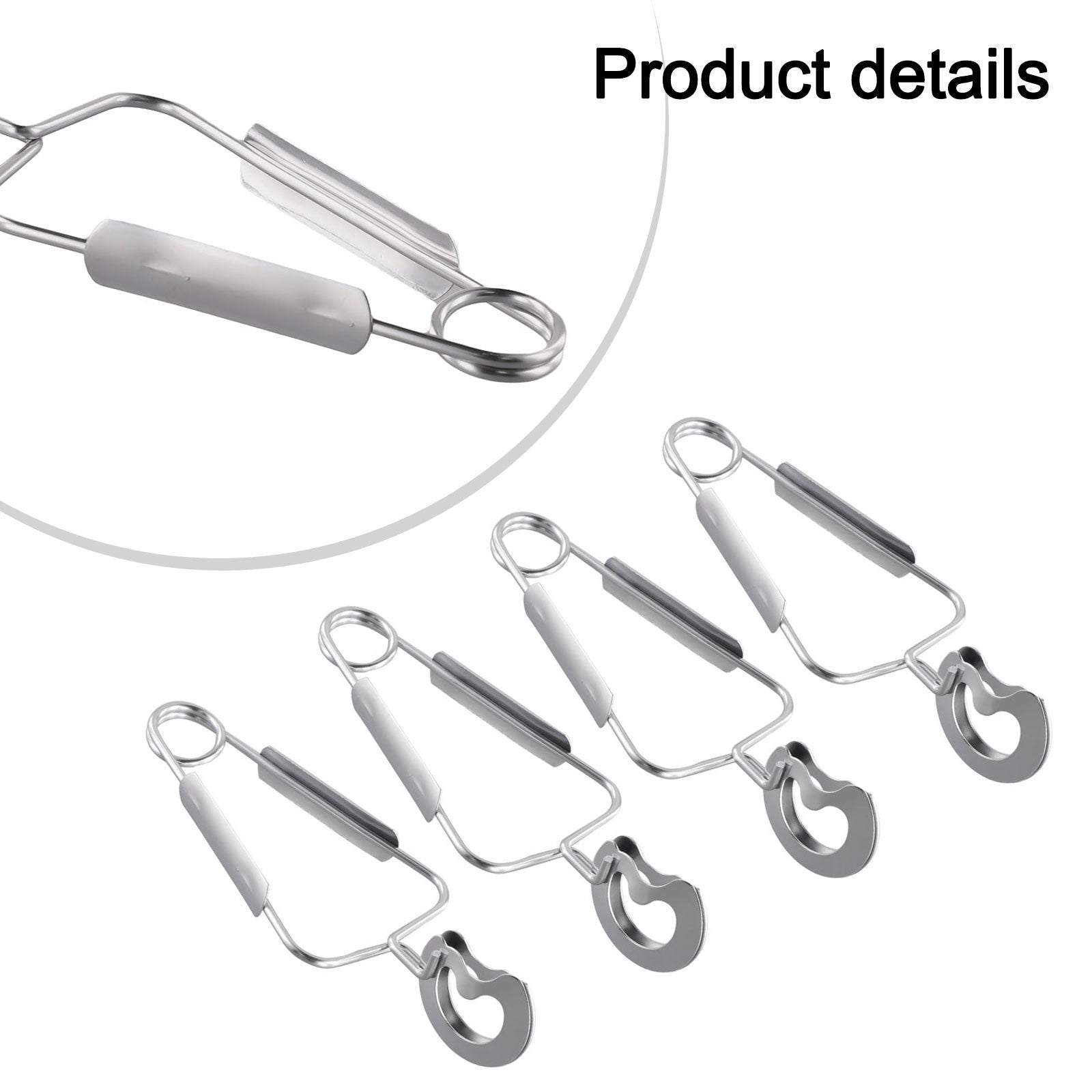 ya 26 Fine Material Escargot S il Tongs Set of 4 Stainless Steel Kitchen Tools