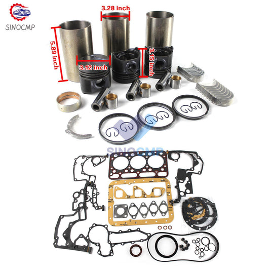 ya 27 7.2 D1403 Engine Rebuild Kit For Kubota L2500 L2800 L2800DT L2500DT L2600 Tractor