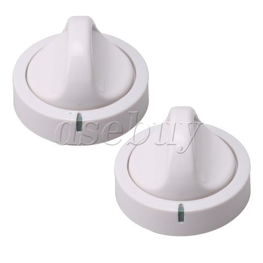 ya 26 2 Pcs 131873500 Dryer Timer Control Knob White Replace AP2107778 WE01X10082