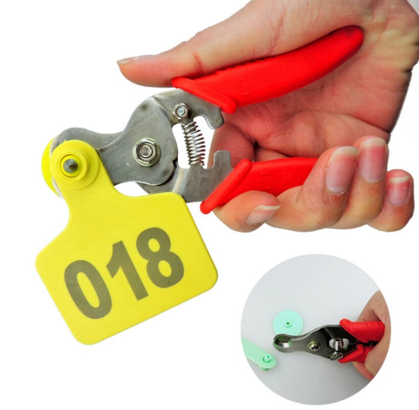 ya 26 Ear Tags Cutting Pliers Remove Cattle Sheep Pig Ear Tag Pliers Farm Animals Tool