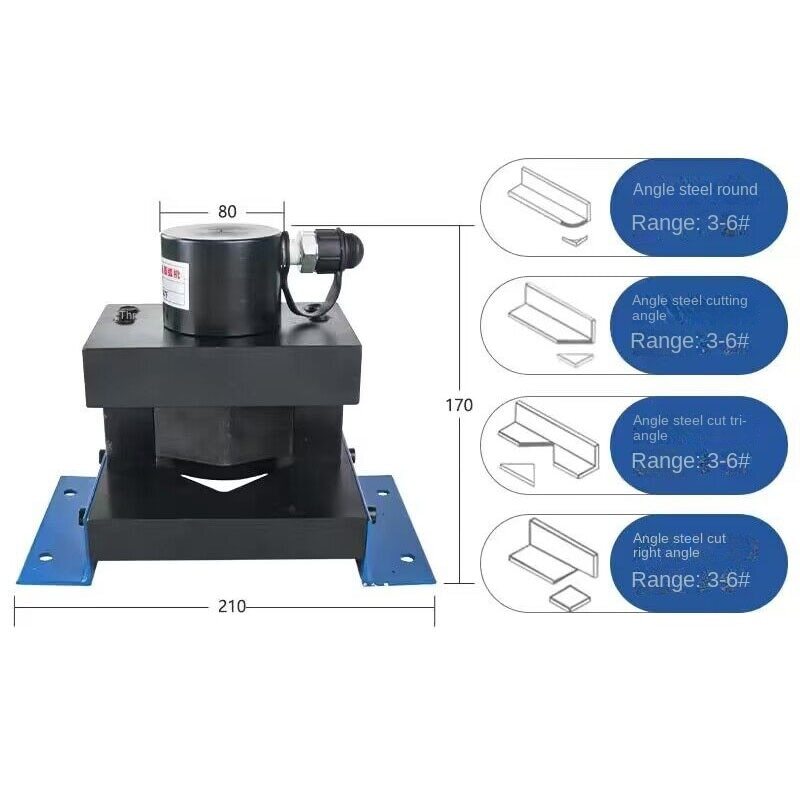 ya 25 CR-75 separate angle iron trimming chamfering multi- hydraulic bending machine