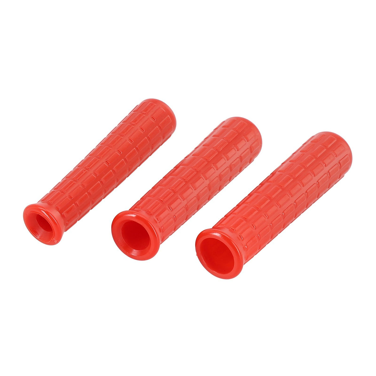 ya 15 10.20 Ergonomic Rubber for Wheelbarrow Red Round Tubes (2Pcs)