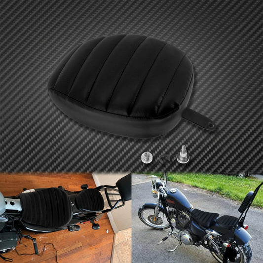 ya 2 6.26.2 Rear Passenger Pillion Pad for SEAT Stripes Fit for Harley Sportster XL1200 883 72
