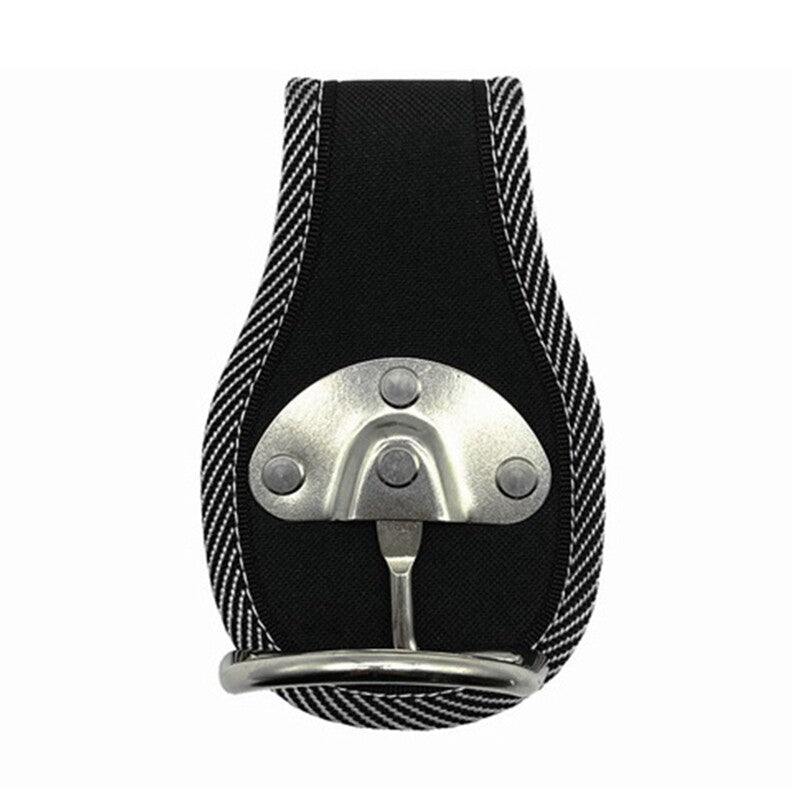 ya 26 Heavy Duty Tool Holster With Swingable Stand Metal Hooks Wrench Waist