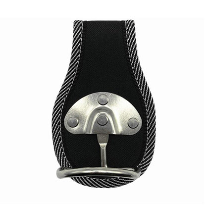 ya 26 Heavy Duty Tool Holster With Swingable Stand Metal Hooks Wrench Waist