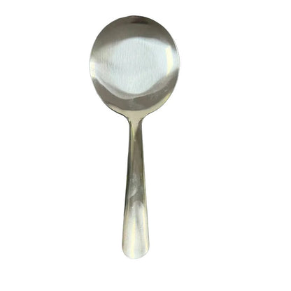 ya 26 Food Serving Ladle and Strainer Set with Short Handles Made of Stainless Steel