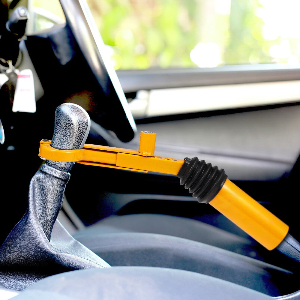 ya 10 5.29 Car Gear Lock Brake Pedal Anti Theft Automotive Shifter Stick Anti-theft Device