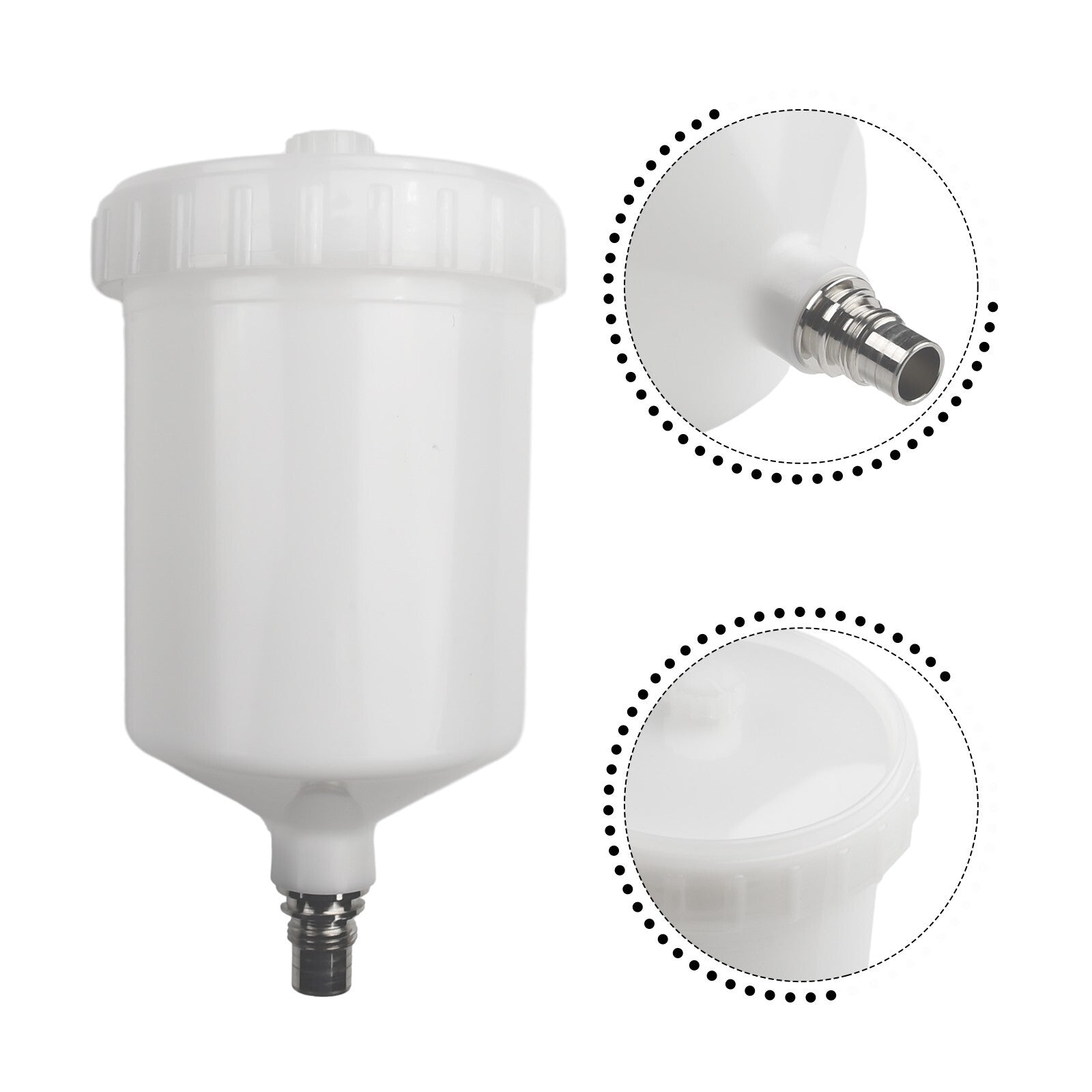ya 5 8.7 High quality plastic cups and cans are suitable for SATA spray connector painting spray white