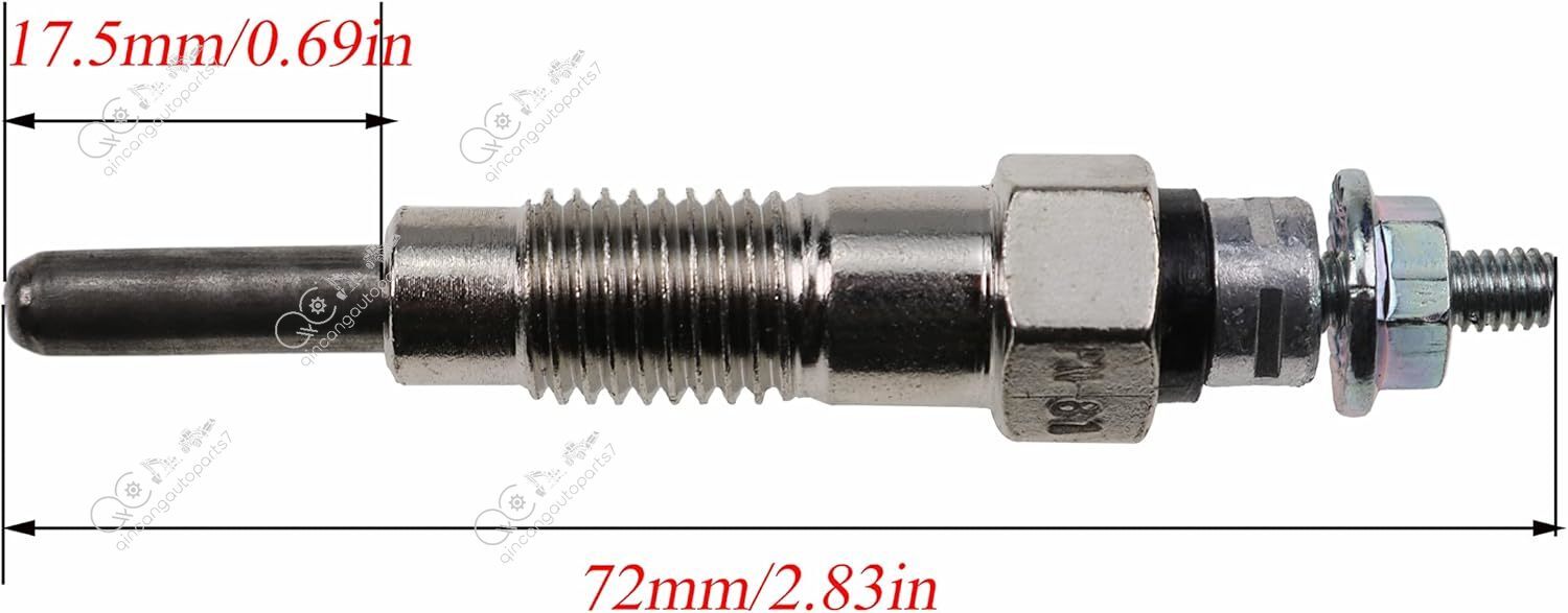 ya 1 7.4 Illuminated plug AT110814 for excavators 15 tractors compact utility tools 2210 4010 4100 4110