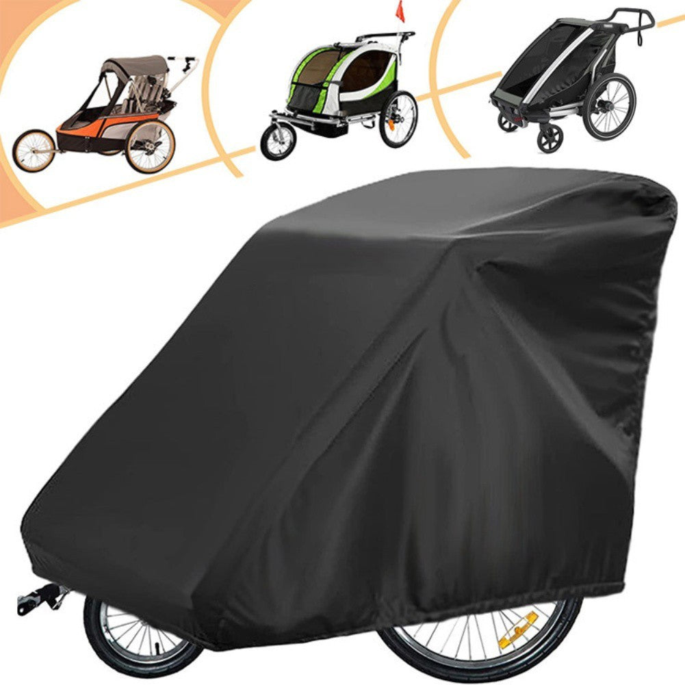 ya 25 Bike Trailer Cover Waterproof for Child Pet Carrier 210D Oxford Fabric