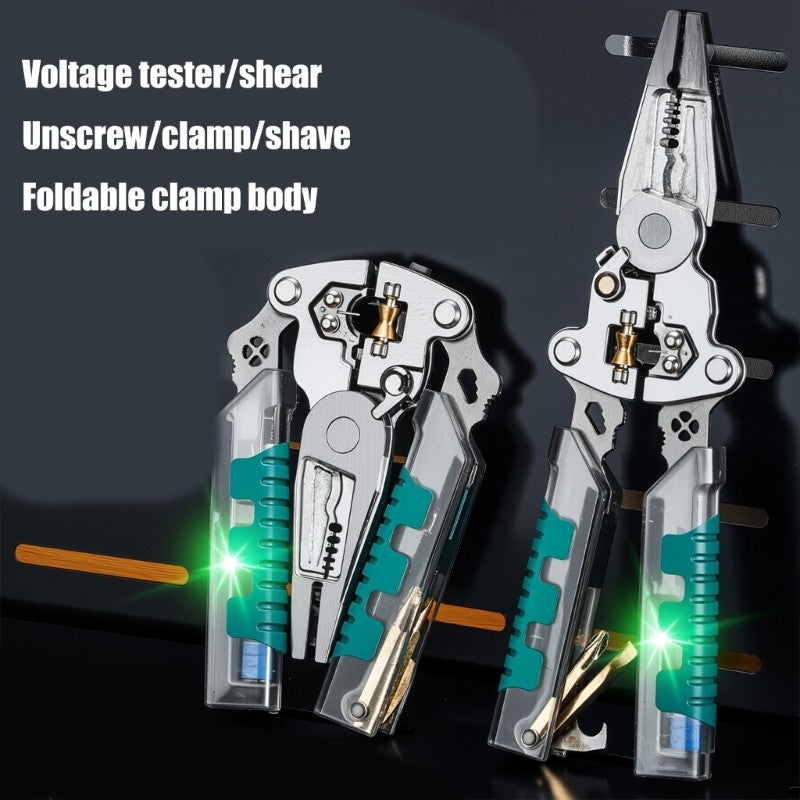 ya 25 Multifunction Pliers Combi tion Pliers Stripper Crimper Cutter Duty Wire Plier