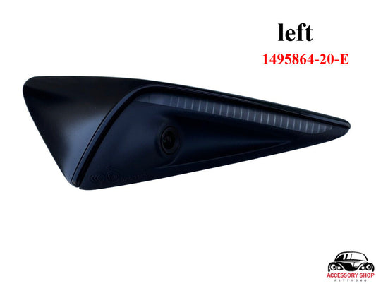 ya 1 7.3 Left center repeater light strip with camera assembly 1495864-20-E compatible with 2017-2024 for Tesla Model 3 Y