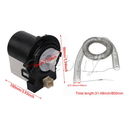 ya 26 Washer Motor w/ 5300622032 Dryer Heating Element Replacement for Kelvi tor