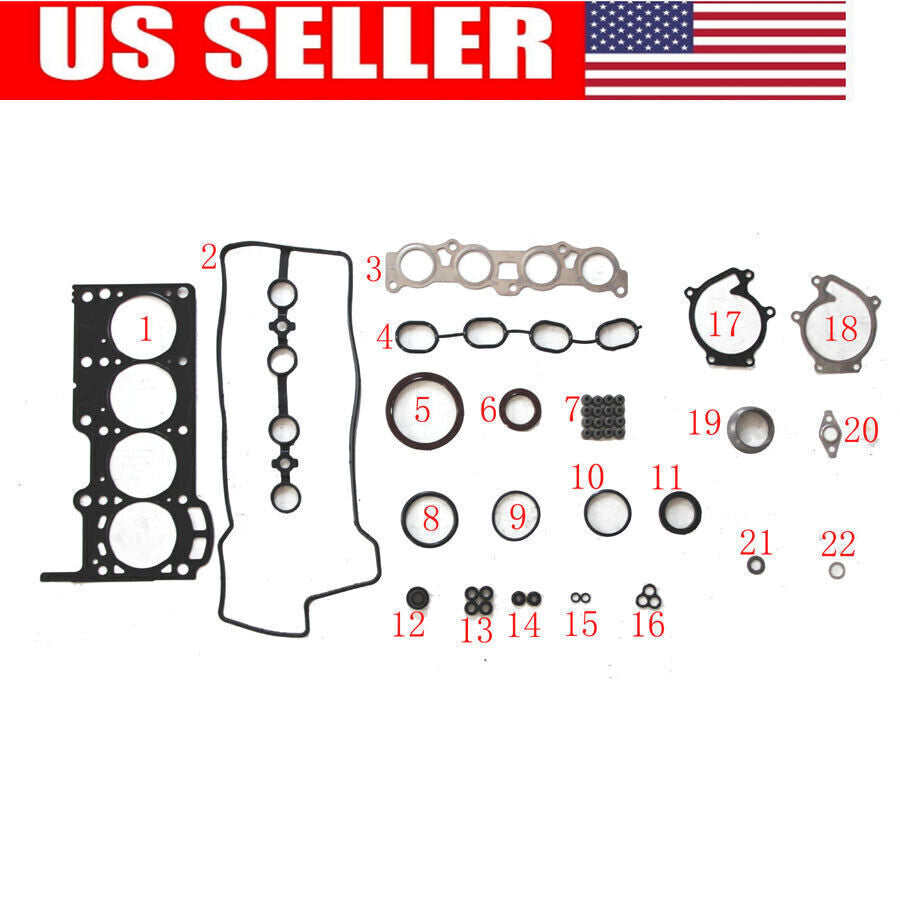 ya 7 6.10.3 3SZVE 3SZ for 1 5L Engine Parts Complete Engine Rebuild Kit Engine Gasket