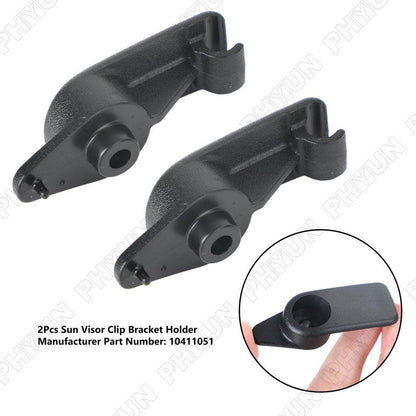 ya 5 8.7 2 black front left and right sunshade clips suitable for 97-04 for Chevrolet for Corvette 10411051