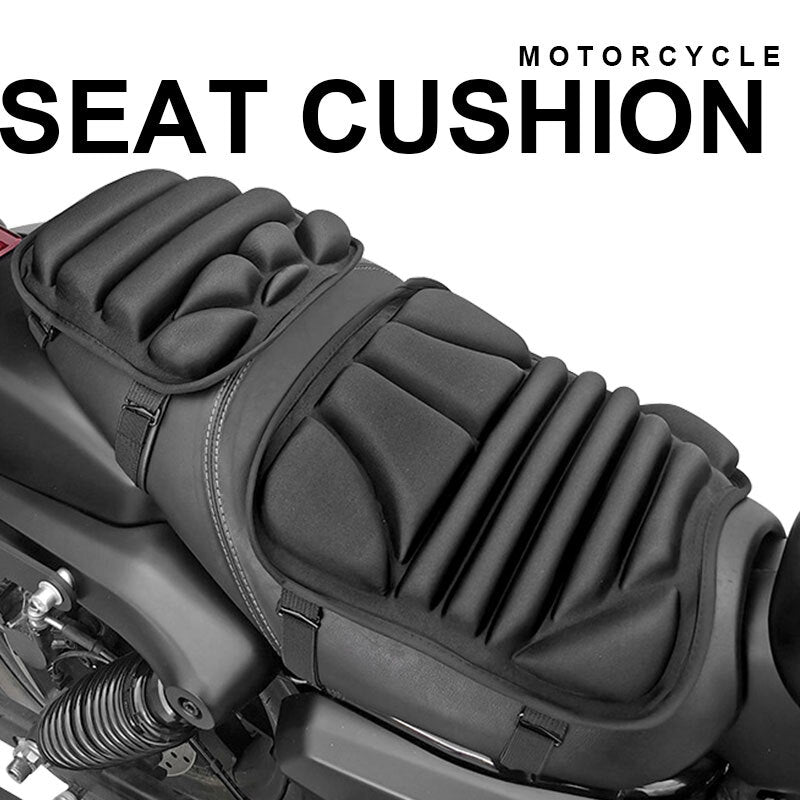 ya 5 8.7 Front+Rear Motorcycle Gel Comfort for SEAT Cushion Pillow Pad Pressure Relief Cover