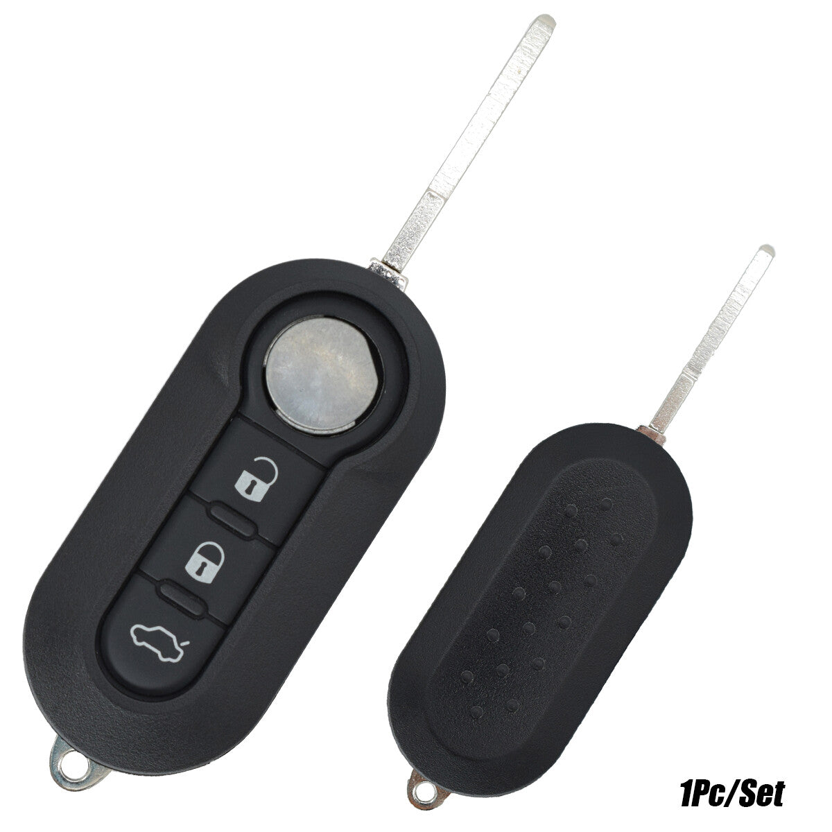 ya 5 8.7 Flip Key Fob Shell Cover Case for Fiat GRANDE PUNTO 500 DUCATO BRAVO PANDA 500L
