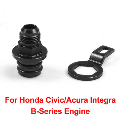 ya 1 8.12 baidi 10AN Rear Cylinder Breather Accessory Adapter for Honda for Civic / for Acura Integra B 
