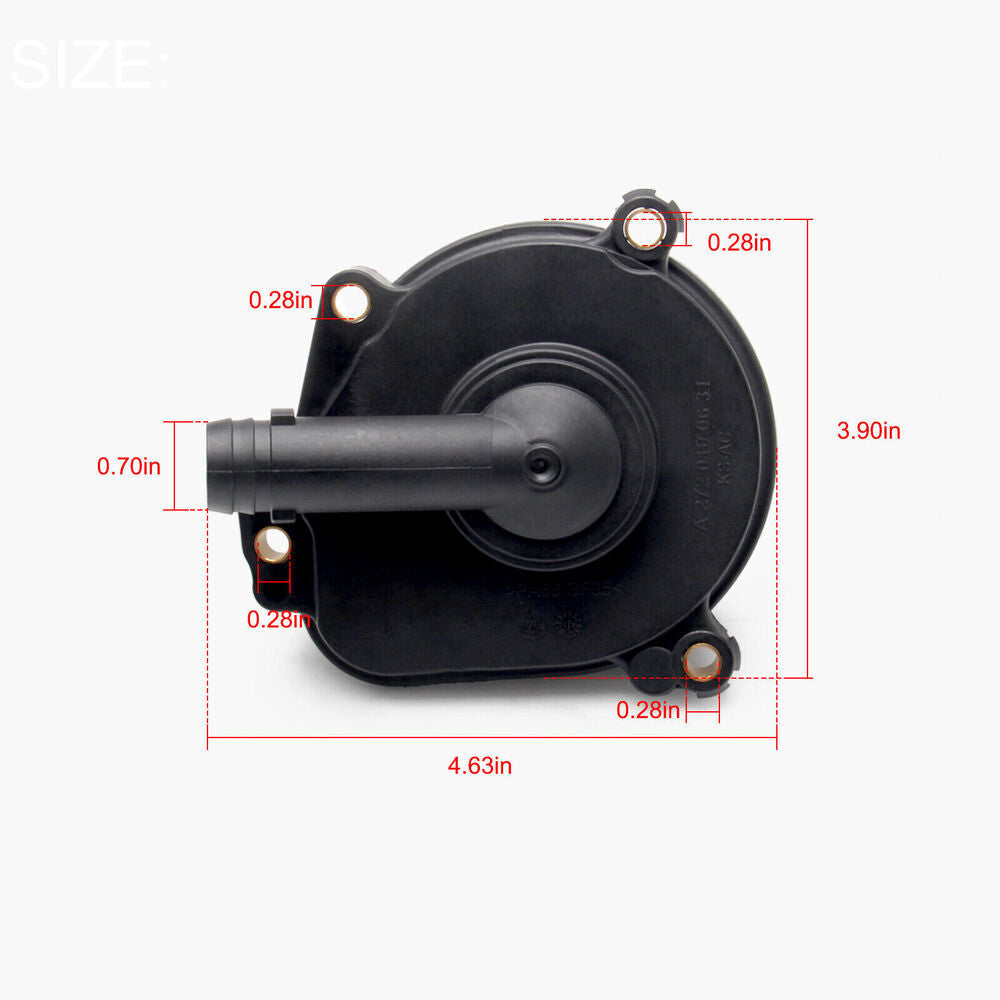 ya 9 6.4 2720100631 Engine Crankcase Vent Valve Oil Separator Cover for Mercedes-benz