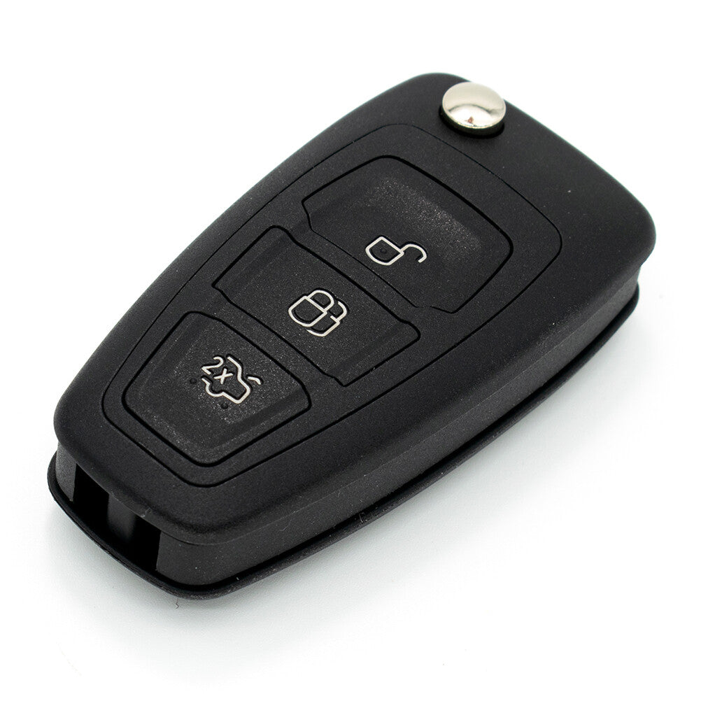 ya 5 8.7 for Ford Focus Transit Fiesta Keyless Car Flip Remote Key Fob Transmitter Uncut