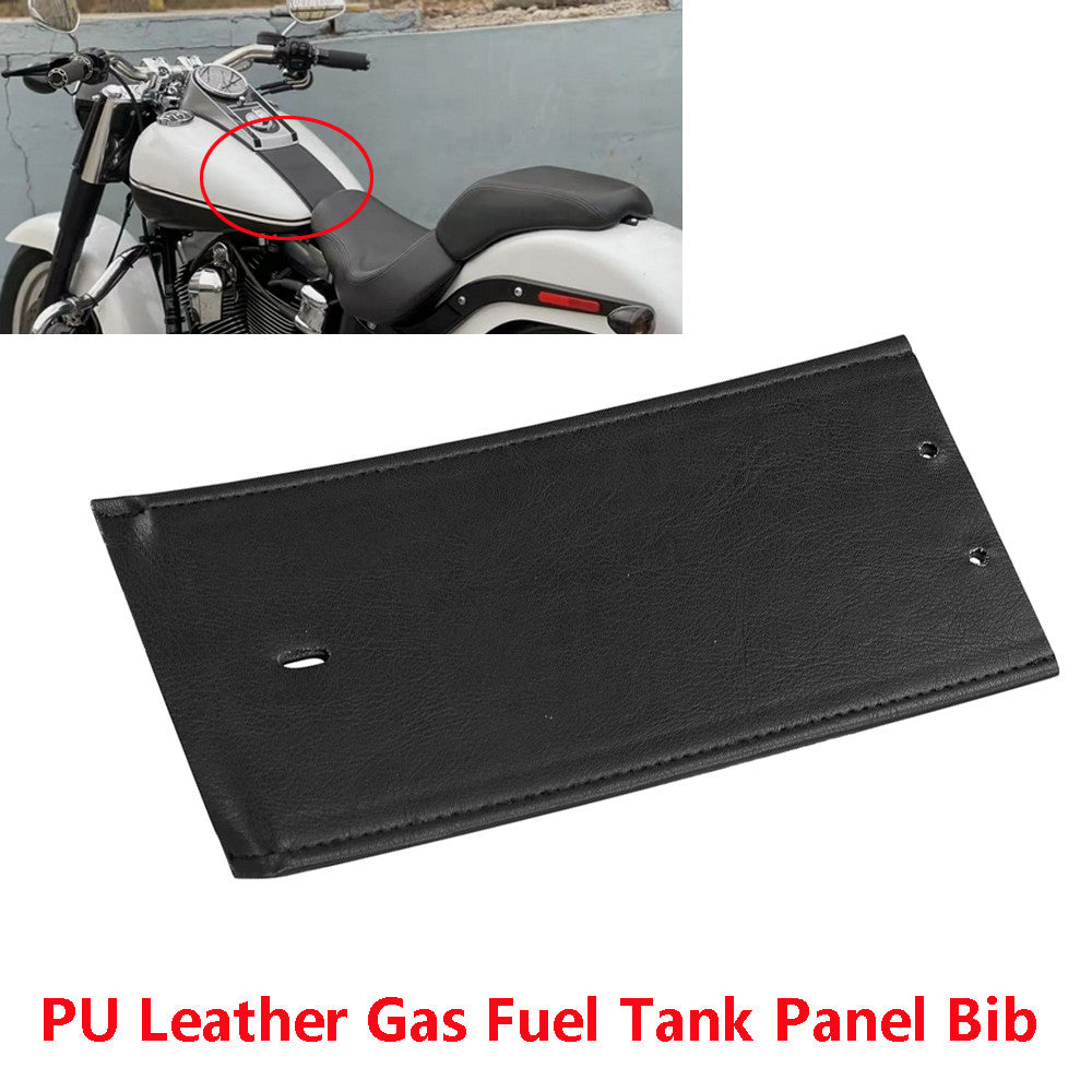 ya 5 8.7 Motorcycle fuel tank panel bib made of polyurethane synthetic leather suitable for Harley Davi for DS on Dyna soft tail