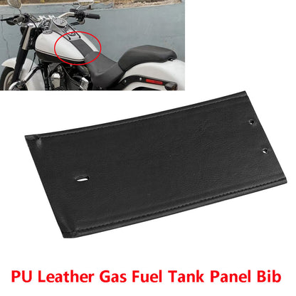 ya 5 8.7 Motorcycle fuel tank panel bib made of polyurethane synthetic leather suitable for Harley Davi for DS on Dyna soft tail