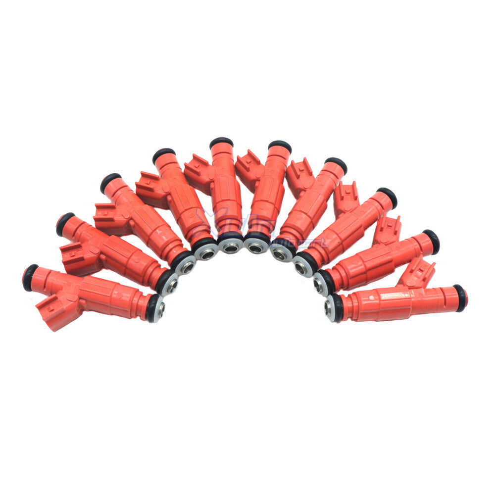 ya 5 8.7 0280155917 10pcs Fuel Injector for Ford F250 F350 F450 F550 6.8L V10 2000 - 2004