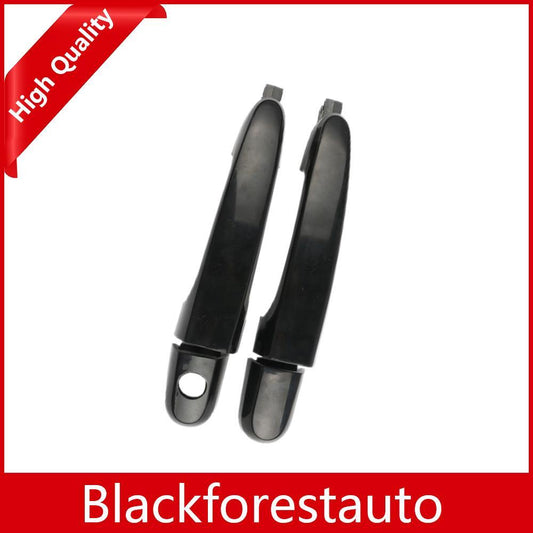 ya 13 5.27 Exterior Front Door Pull Handle Black Left and Right fits for Kia Sportage 2005-2010