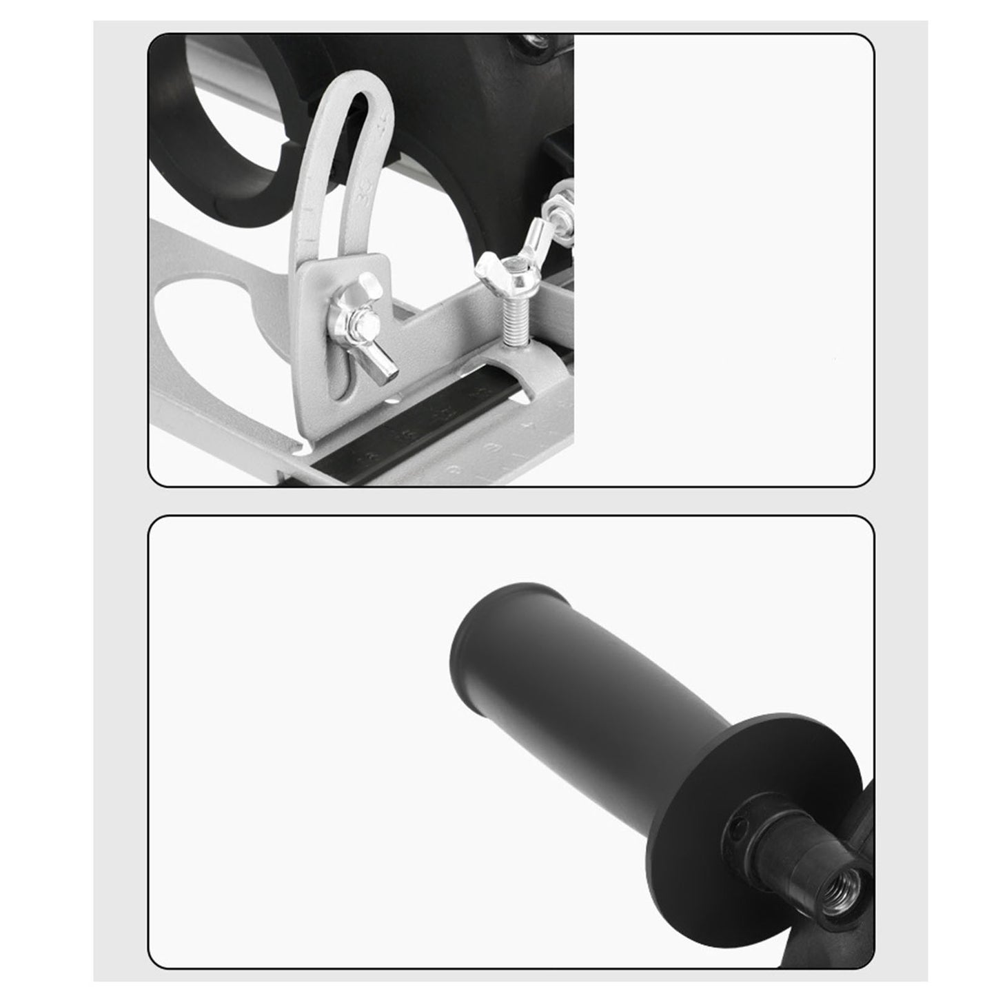 ya 17 Angle Grinder Bracket Metal Adjustable Angle Grinder Stand With Dust Cover