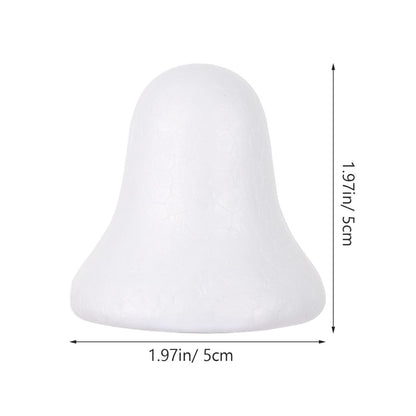 ya 25 50 Pcs Polystyrene Shape Or ments Jingle Bell Small Craft Bells