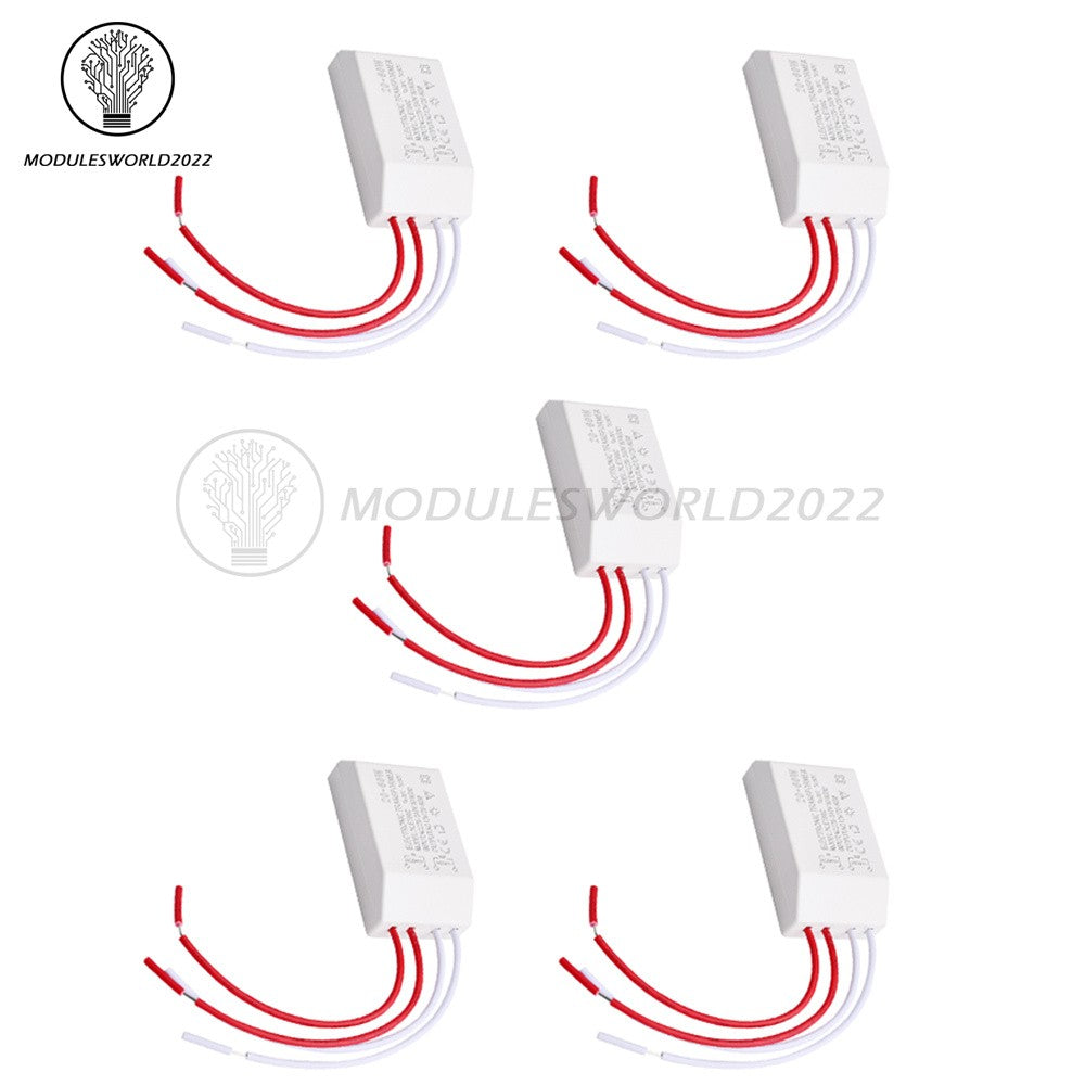 ya 14 5x 20-60W 220V To AC12V LED Halogen Lamp Light Electronic Transformer Adapter US