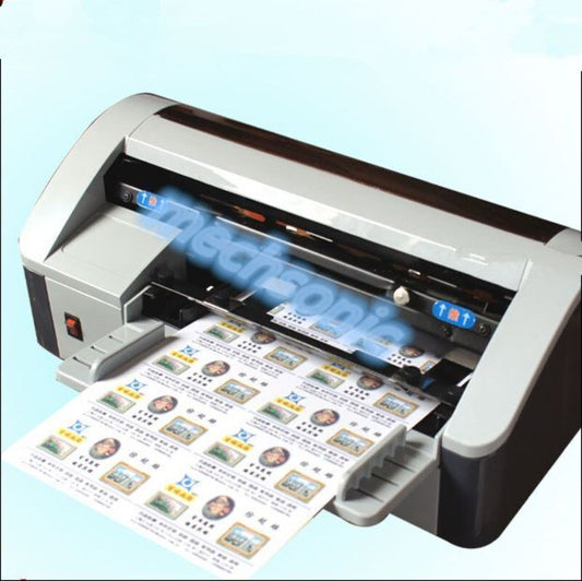 ya 26 7.28.3 220 V Benchtop Semi-Automatic Business Card Cutter SSB-001 Electric Card Cuttera