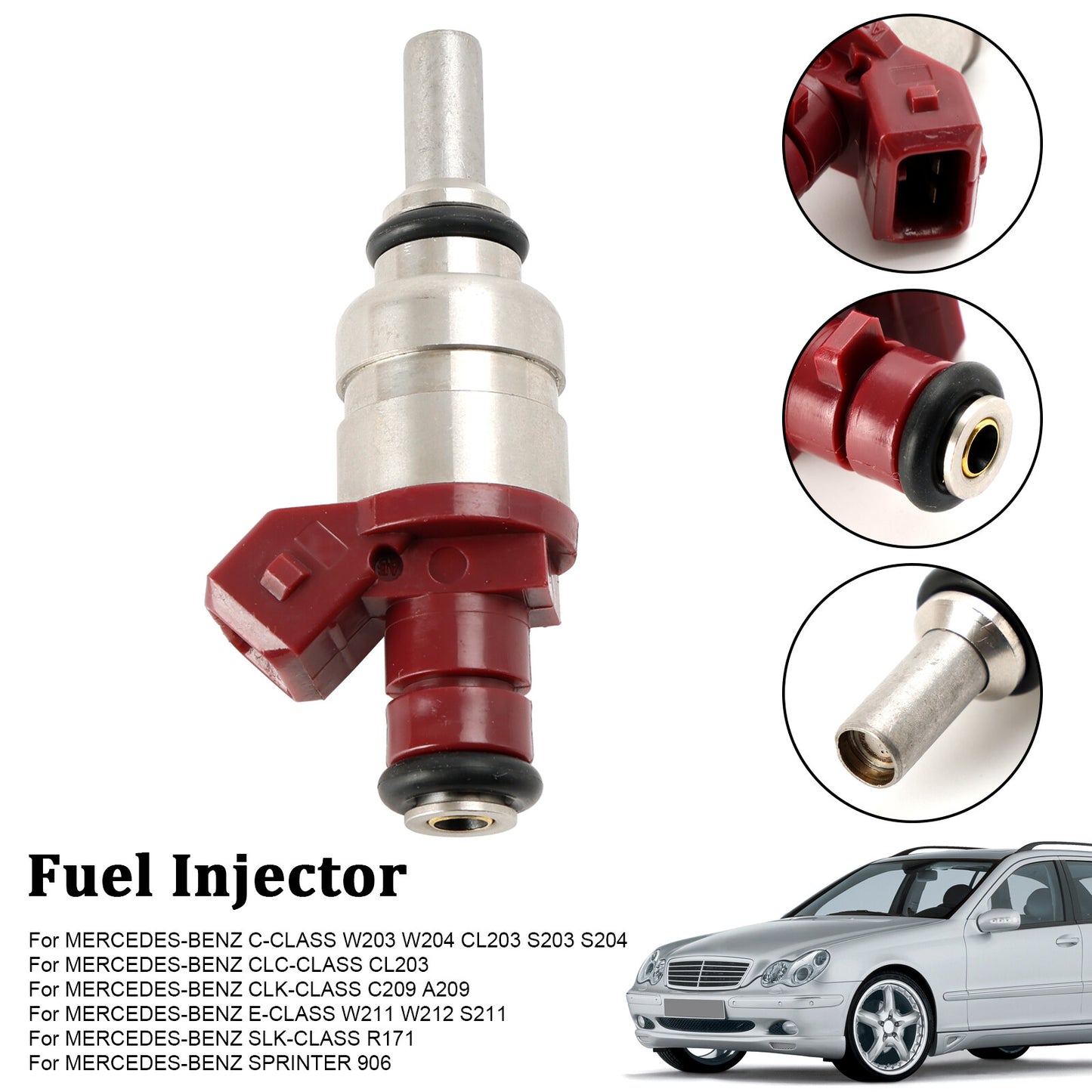 ya 1 8.5.3 1PCS Fuel Injector A2710780023 for Mercedes for Benz C-Class CLK-Class 1.8L