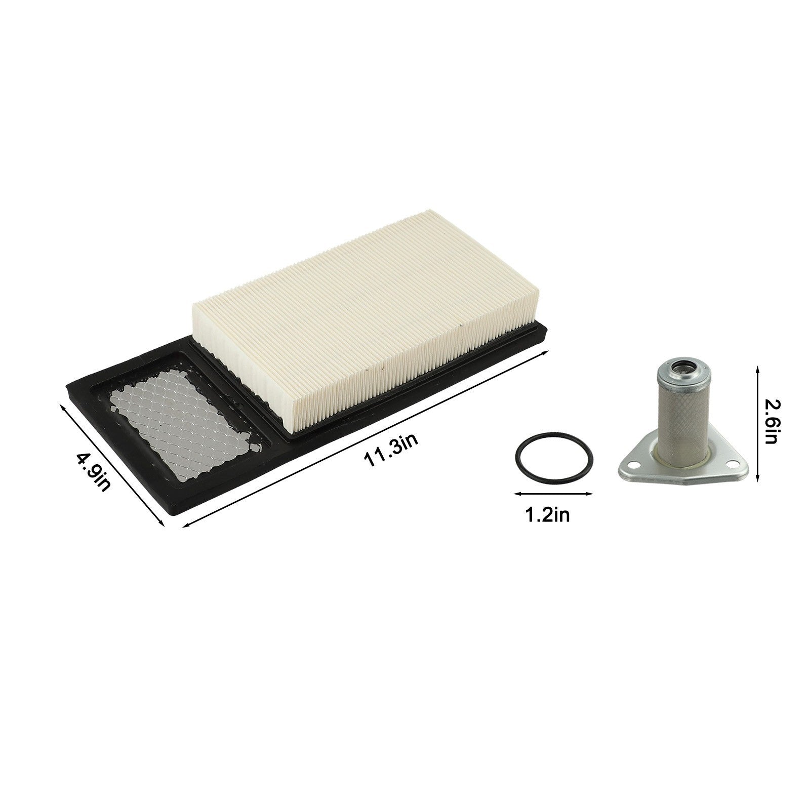ya 14 High Performance Fuel Pump and Air Filter Kit for EZGO Golf Carts 1994 2003