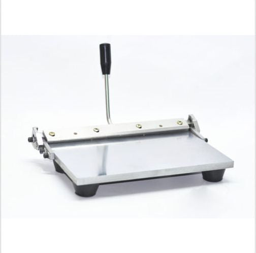 350mm Manual Leather Folding Machine For Leather, PU Sheet Leather Creasing