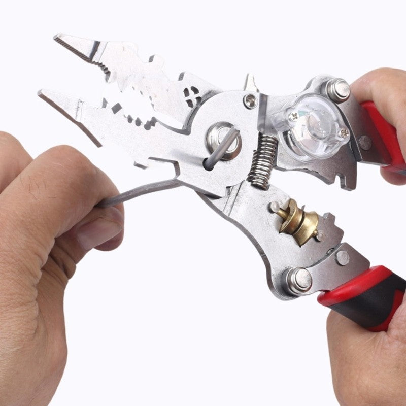 ya 25 Space Saving Electrician Stripper Cutter Featuring Voltage Detion And All