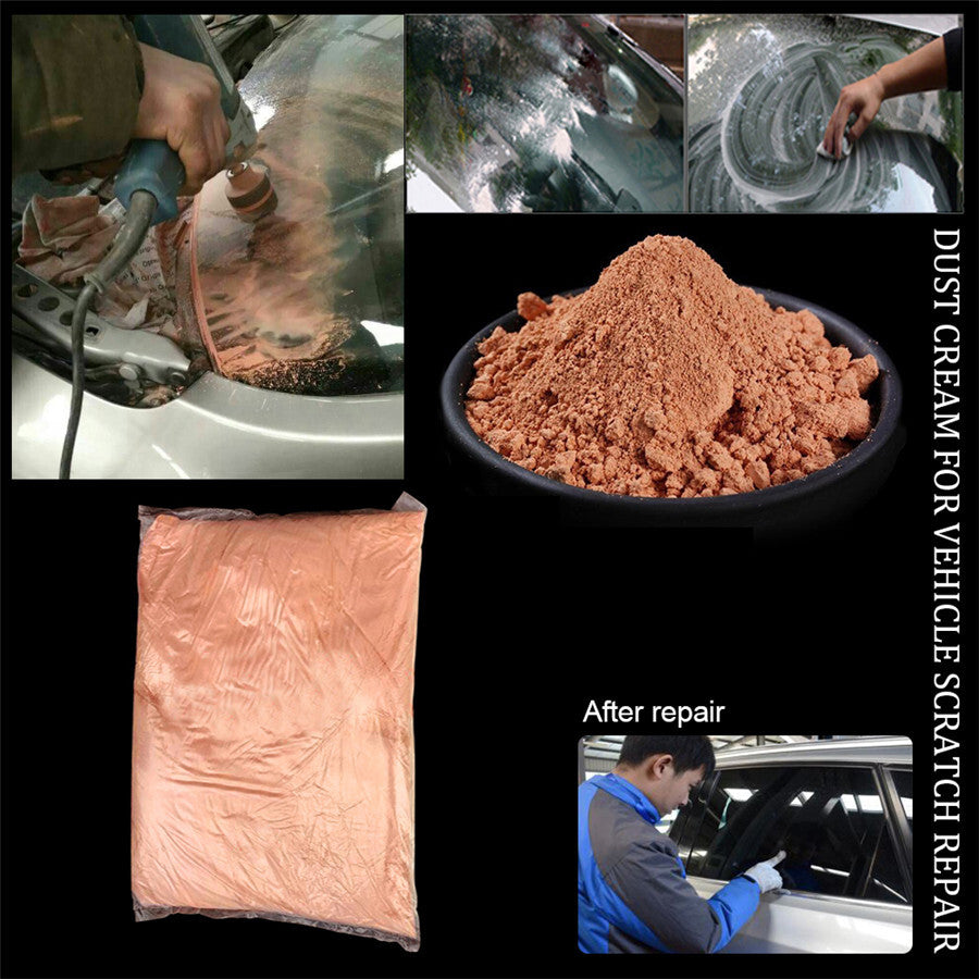 ya 5 8.7 1Set Deep Scratch Remover Auto Car Glass Polishing Kit 8 Oz Cerium Oxide Powder